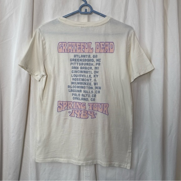 Grateful Dead Vintage 1989 Spring Tour T Shirt Size S Single Stitch - Picture 4 of 15